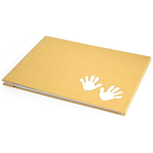 Medium Baby Hand Print, White Page Album - 23x32cm - 20 pages (40 sides)