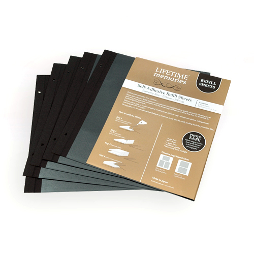NCL SELF ADHESIVE ECONOMY SIZE REFILLS - 275 x 300mm - 5 pages (10 sides)