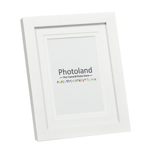 Matted wooden frames - 4x6" (10x15cm) - 2cm wide (6 colours available)
