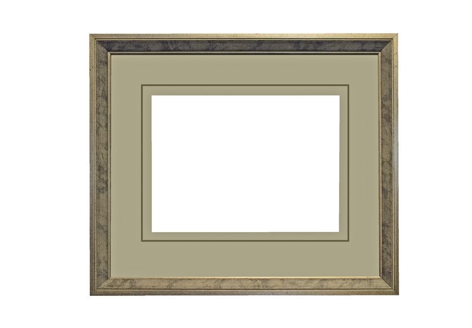 Photo Frame How Large Should The Mat Be